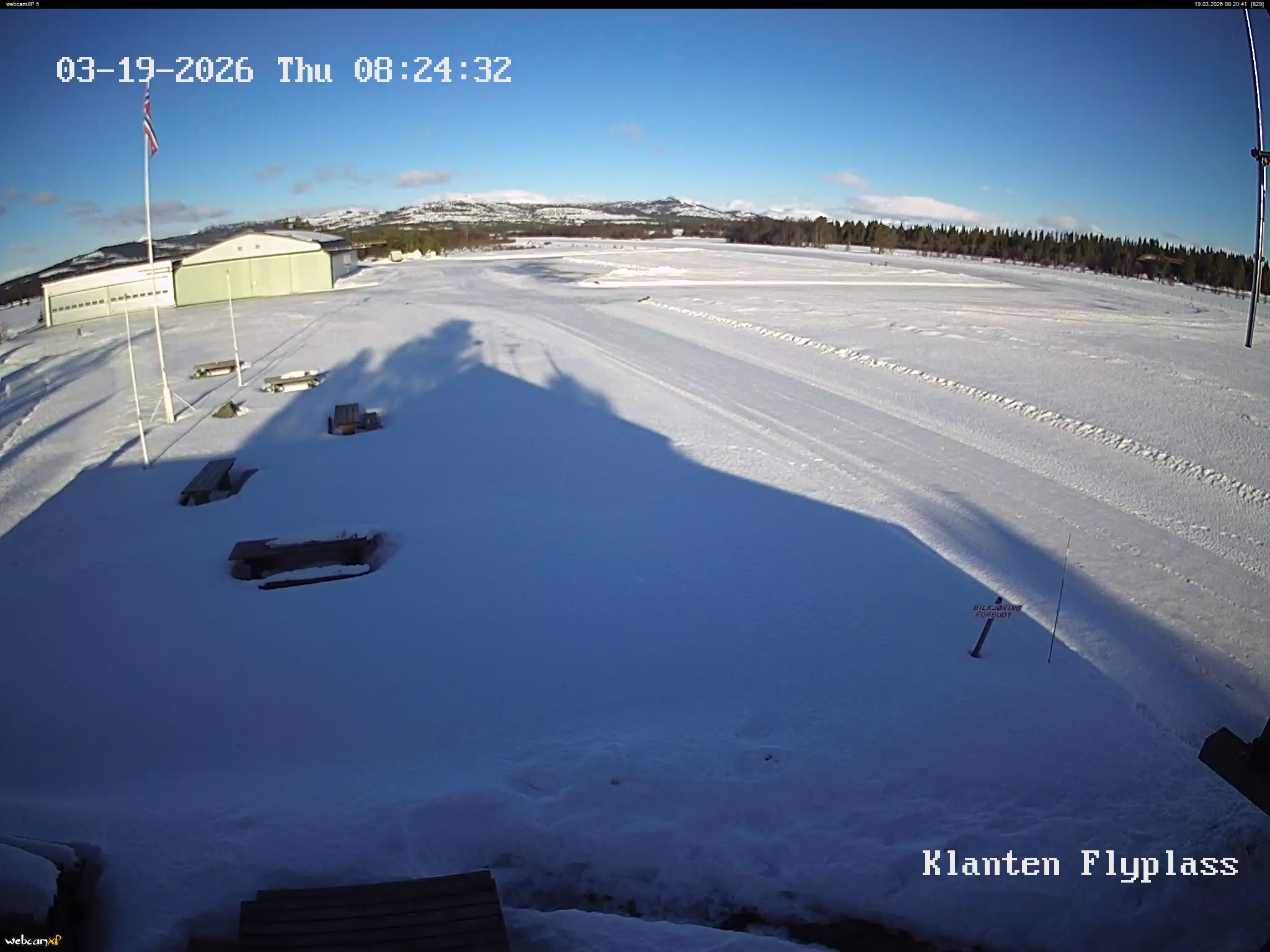 Webcam Klanten, Gol, Buskerud, Norwegen