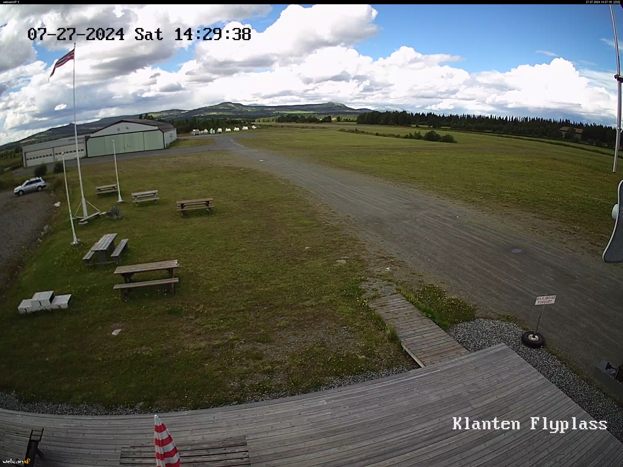 Webcam Klanten, Gol, Buskerud, Norwegen